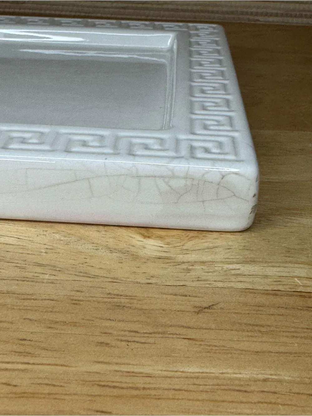 Jonathan Adler Happy Home Greek Key Ceramic Tray